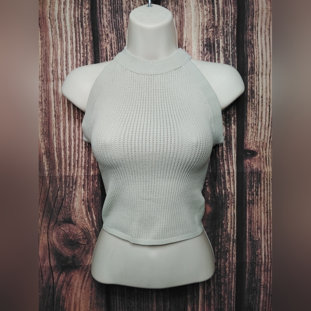 Babaton Women's Cream Sleeveless Top NWOT Size Xs